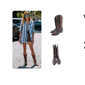 Vintage Western Cowboy Boots (Stagecoach Bootmakers)